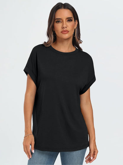 Womens Summer Tops Spring Fashion Business Casual Dressy T Shirts Workout Clothes Trendy Vacation Outfits 2025