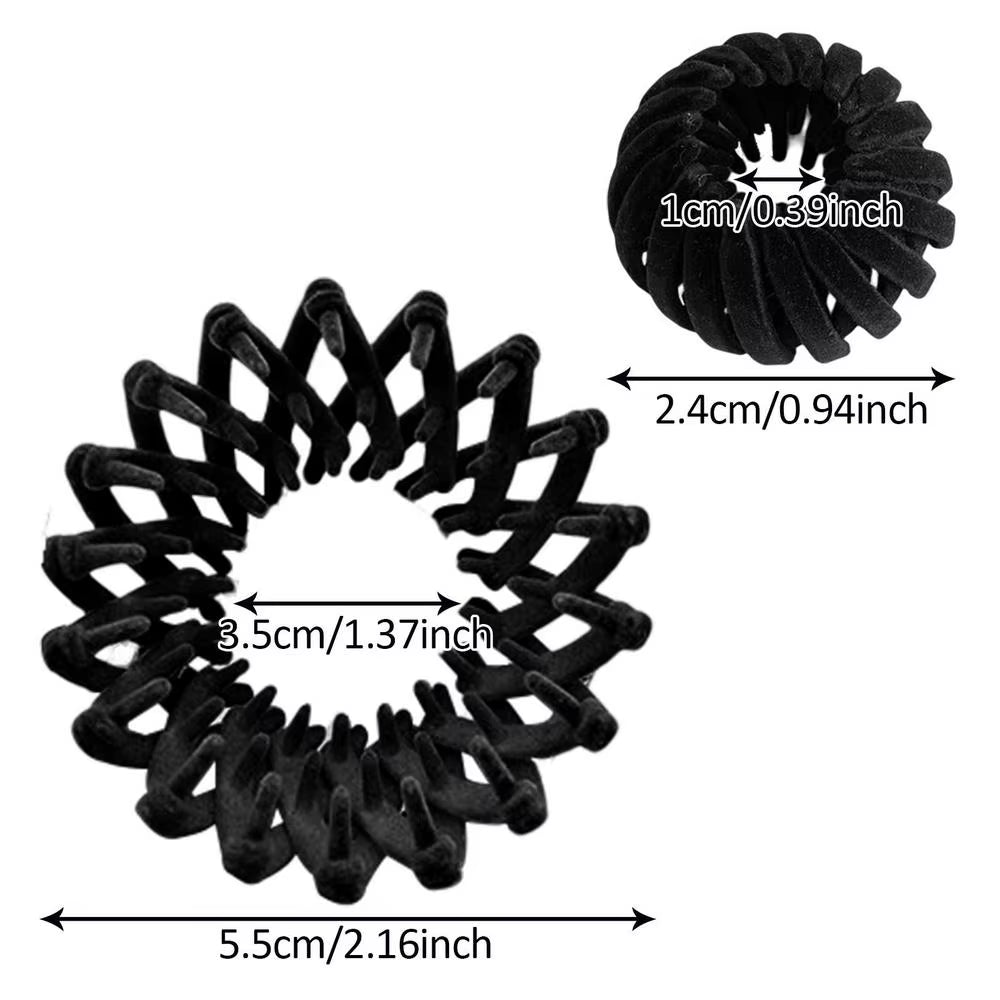 Ponytail Hair Rings Clips Hair Clips Women Bird Nest Shaped Hair Hairpin Simple Magic Lazy Braider Tool Women Hair Accessories