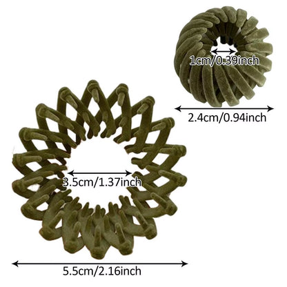 Ponytail Hair Rings Clips Hair Clips Women Bird Nest Shaped Hair Hairpin Simple Magic Lazy Braider Tool Women Hair Accessories